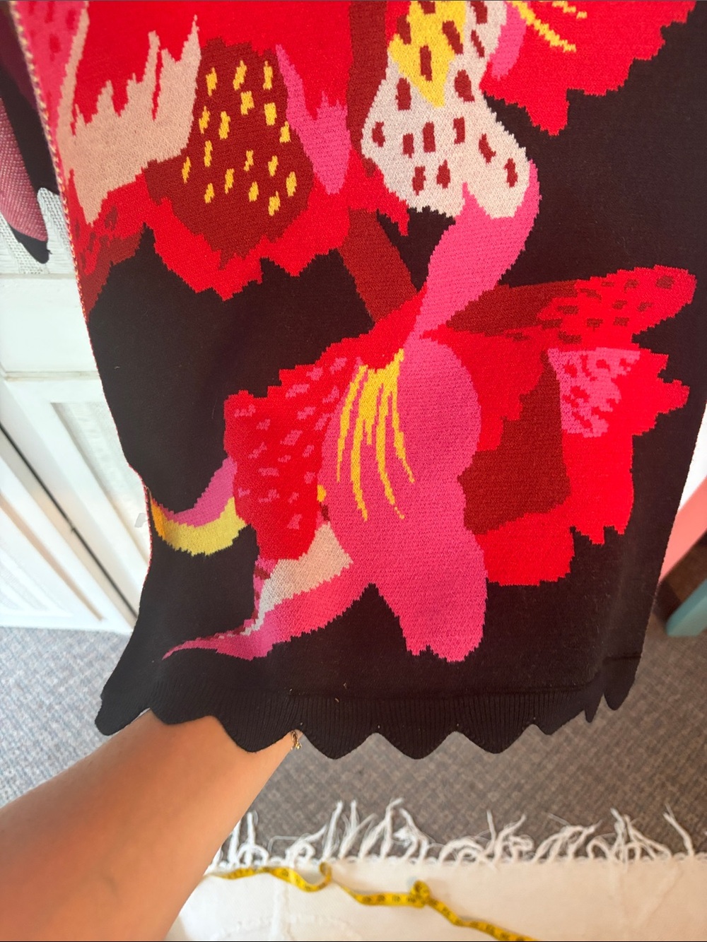 NWOT Farm Rio scarf.  Never worn. 82”x 14” - Picture 5 of 7